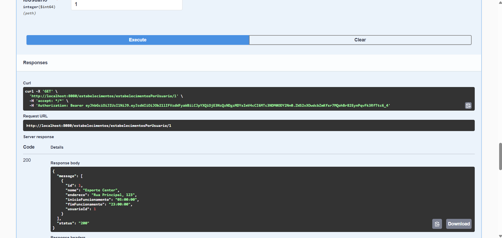 Projeto Quadra Pontual - Screenshot 3